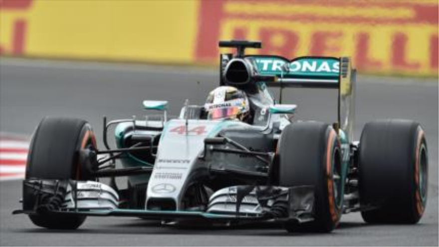 Piloto británico de Mercedes AMG, Lewis Hamilton, en Gran Premio de Fórmula 1, el Reino Unido.