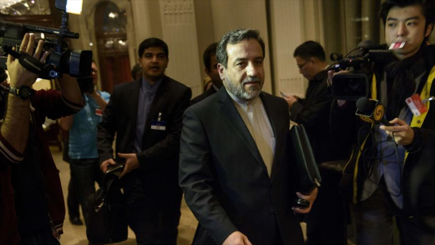 El alto negociador nuclear iraní Seyed Abás Araqchi