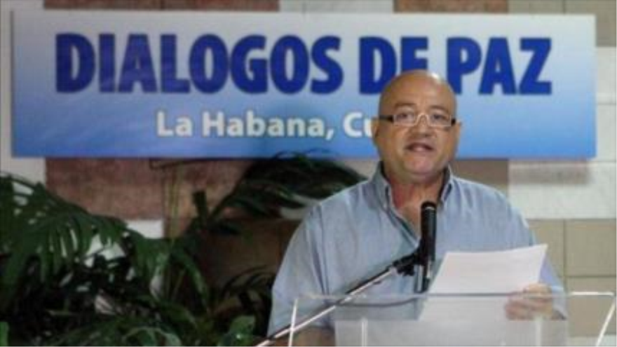 El comandante de las FARC, Carlos Antonio Lozada”, alias de Luis Antonio Losada.
