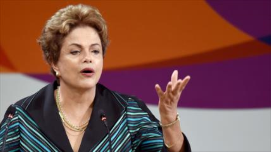 La presidenta de Brasil, Dilma Rousseff.
