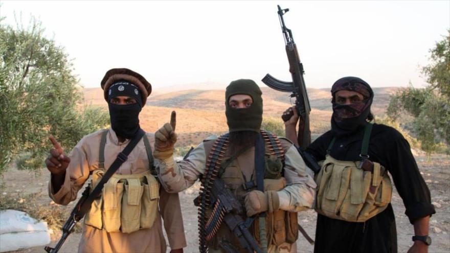 Insurgentes de Daesh en Afganistán.