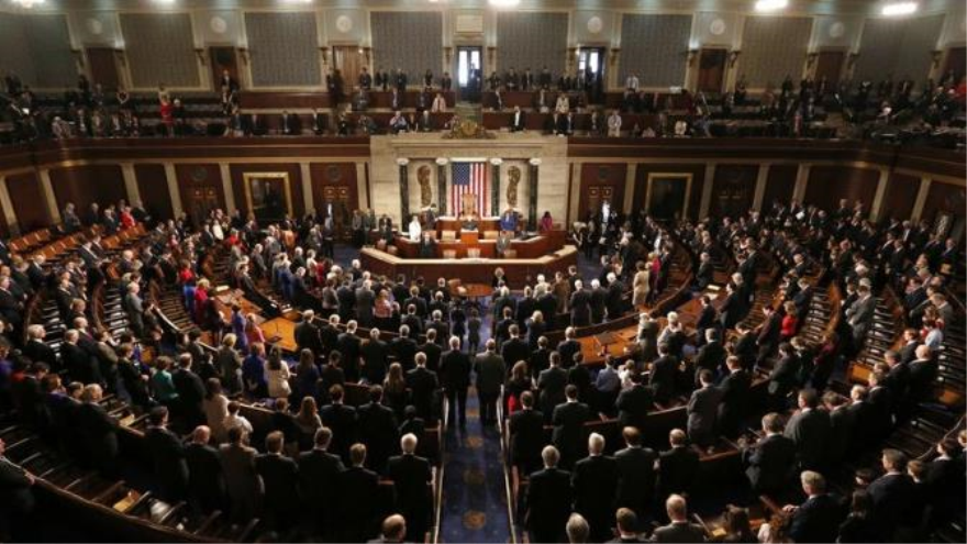 La Cámara de Representantes de Estados Unidos en Washington D.C.