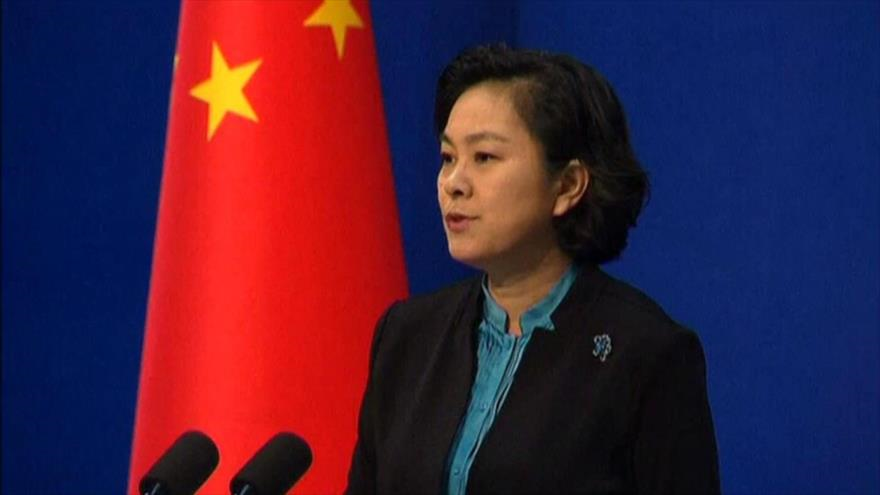 La portavoz del Ministerio de Exteriores de China, Hua Chunying 