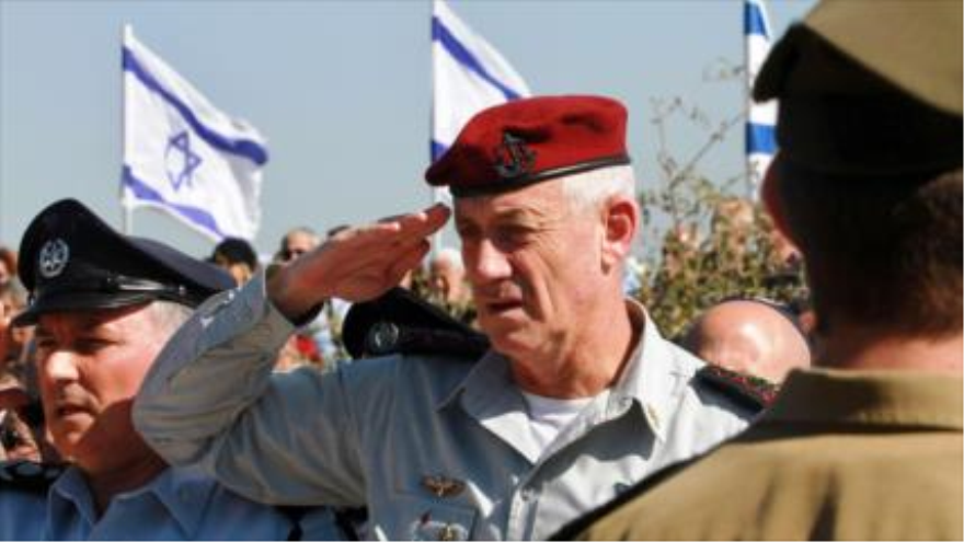 El exjefe del estado mayor del régimen israelí Benny Gantz