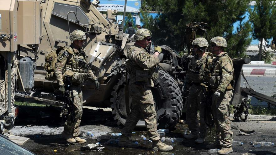 Las fuerzas estadounidenses en Afganistán.