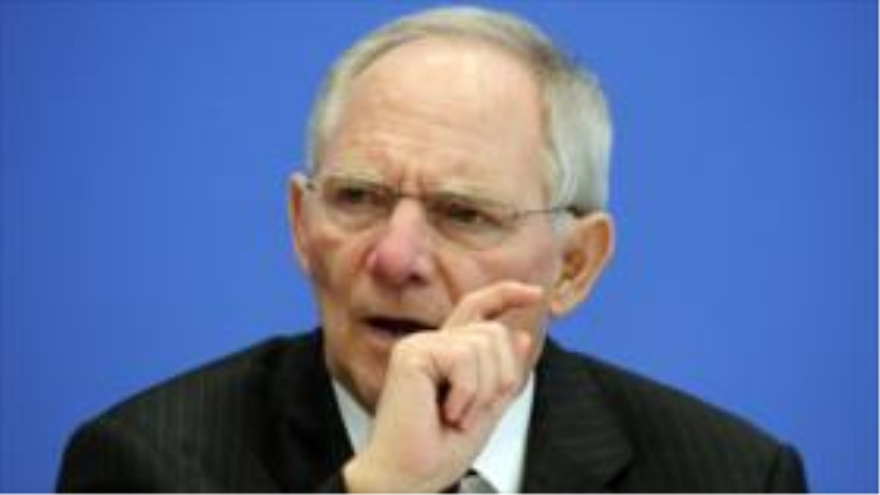 El ministro alemán de Finanzas, Wolfgang Schaeuble.
