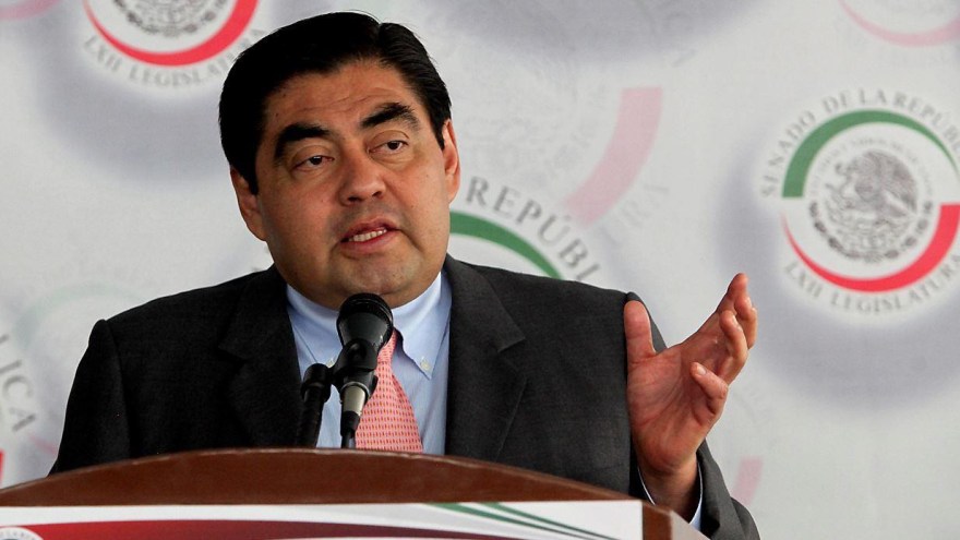 El presidente del Senado de México, Miguel Barbosa