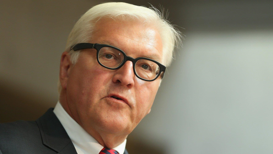 El ministro de Exteriores de Alemania, Frank-Walter Steinmeier.