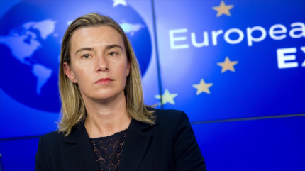 Mogherini insiste en retomar el proceso de paz en Oriente Medio