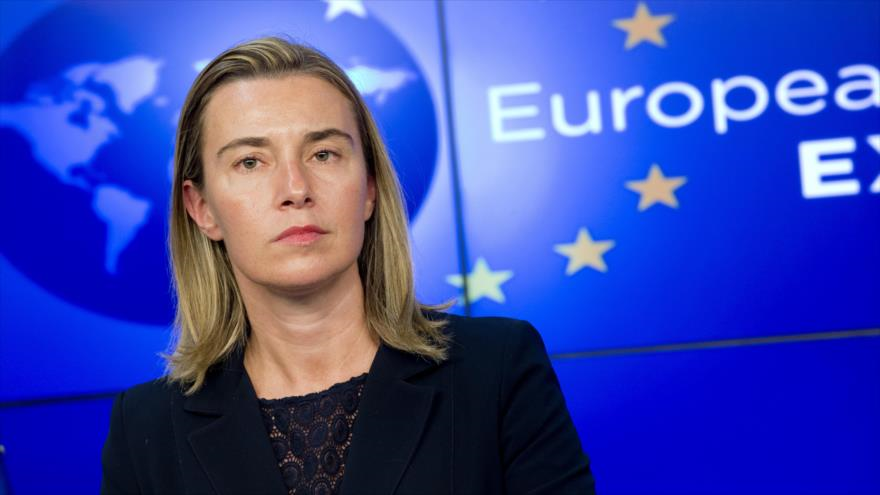 Federica Mogherini, jefa de la diplomacia de la Unión Europea.