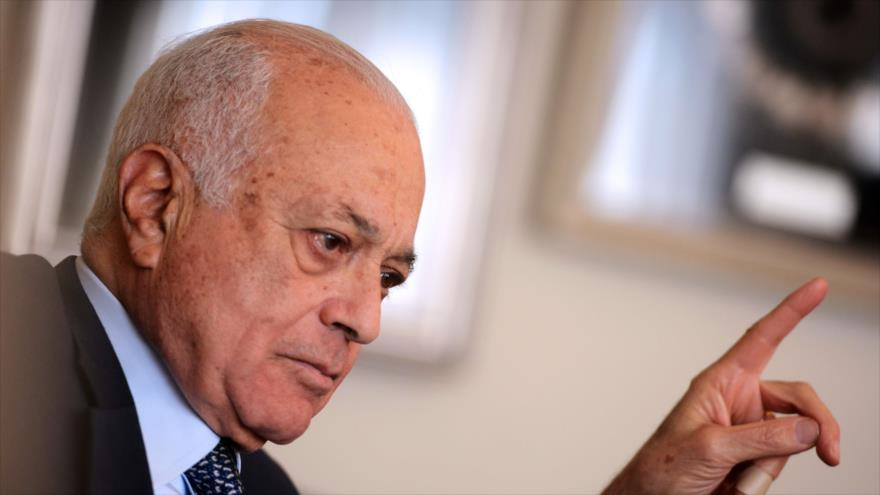 El secretario general de la Liga Árabe (LA), Nabil al-Arabi.