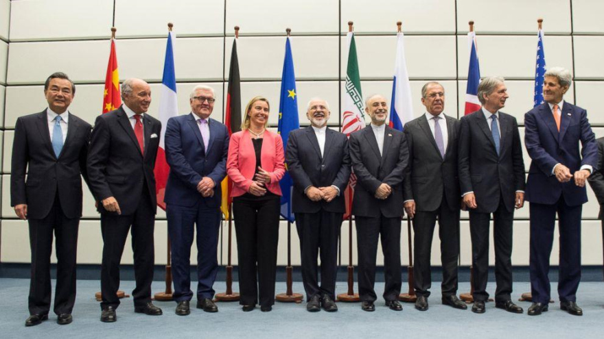 Irán y el G5+1 tras la última ronda de las conversaciones en Viena. 14 de julio de 2015