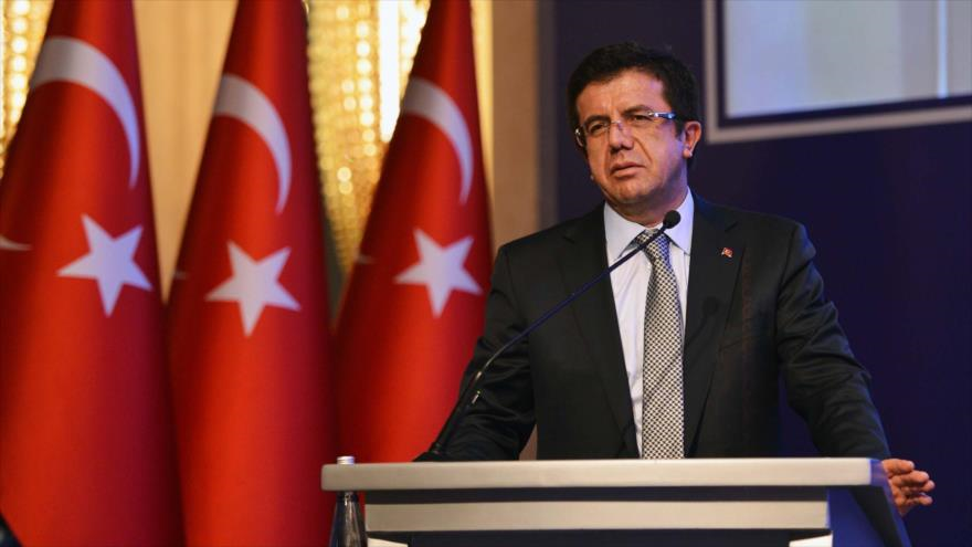 El ministro de Economía de Turquía, Nihat Zeybekci.