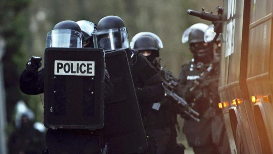 Las fuerzas de seguridad de Francia