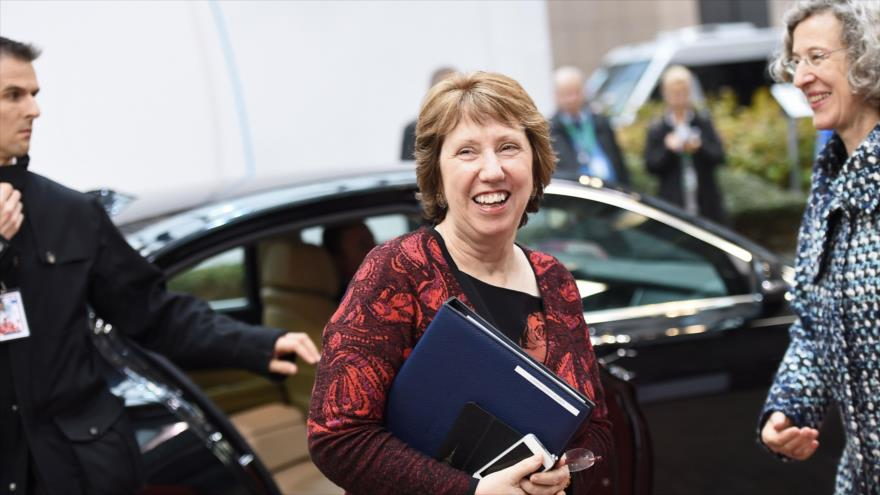 Catherine Ashton, exjefa de la Diplomacia de la Unión Europea (UE).