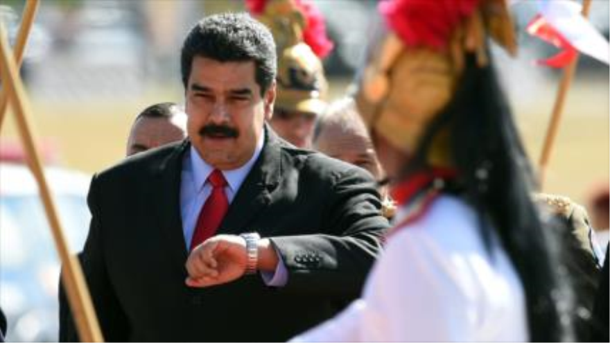 El presidente venezolano, Nicolás Maduro, durante la XLVIII cumbre del Mercosur, celebrada en Brasil. 17 de julio de 2015