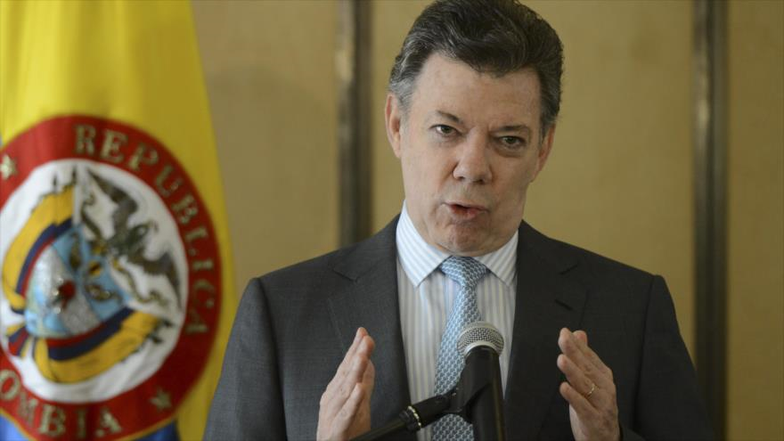 El presidente de Colombia, Juan Manuel Santos.