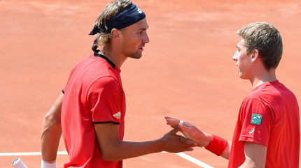 Bélgica se apunta en las semifinales de la Copa Davis