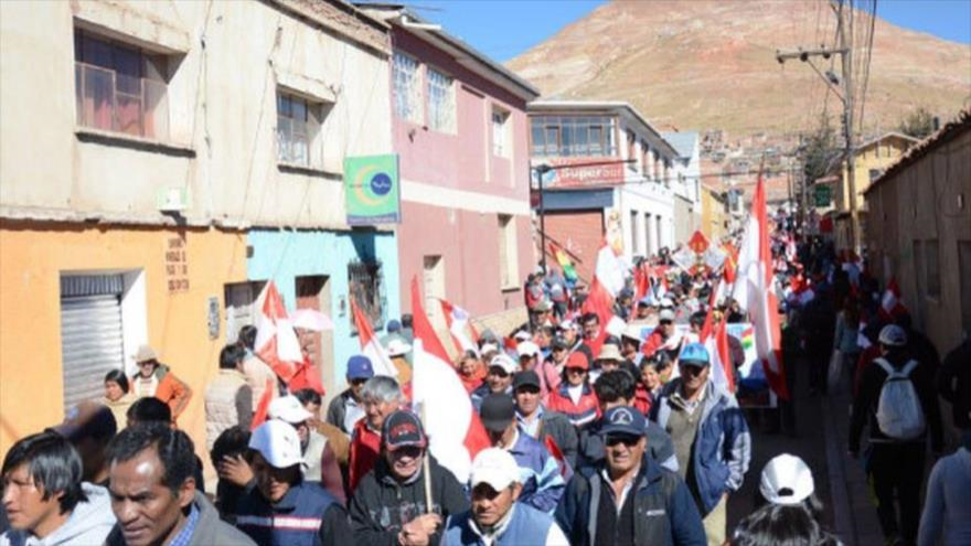 Organizaciones políticas y sociales de Potosí, sur de Bolivia, reclaman proyectos de desarrollo regional.