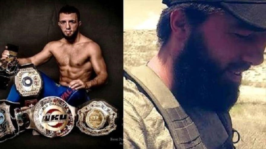 El dos veces campeón del mundo de Muay Thai, el alemán Valdet Gashi