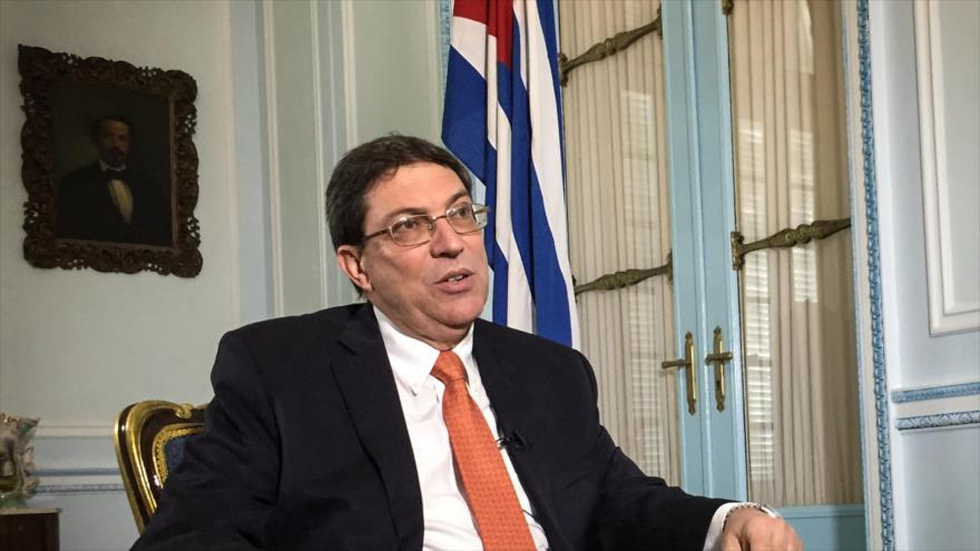 El canciller de Cuba, Bruno Rodríguez Parrilla.