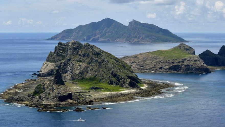 Las disputadas islas Diaoyu (en chino)/Senkaku (en japonés). 