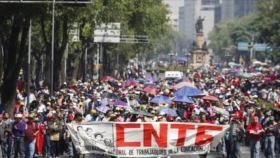 Maestros mexicanos anuncian nuevas movilizaciones