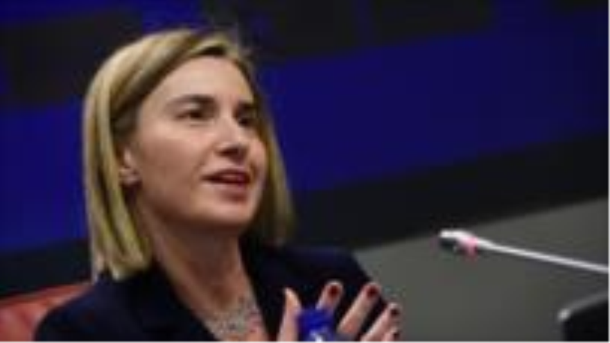 La responsable de Política Exterior de la Unión Europea (UE), Federica Mogherini