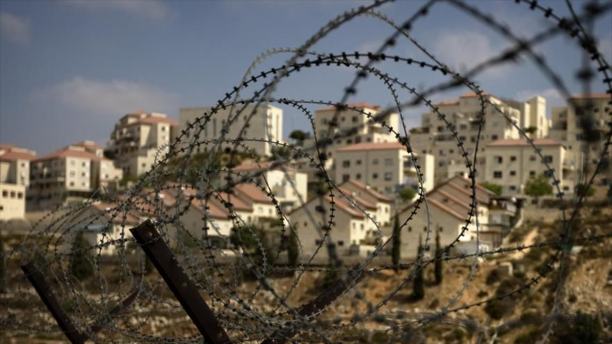 Asentamientos israelíes construidos en los territorios ocupados palestinos.