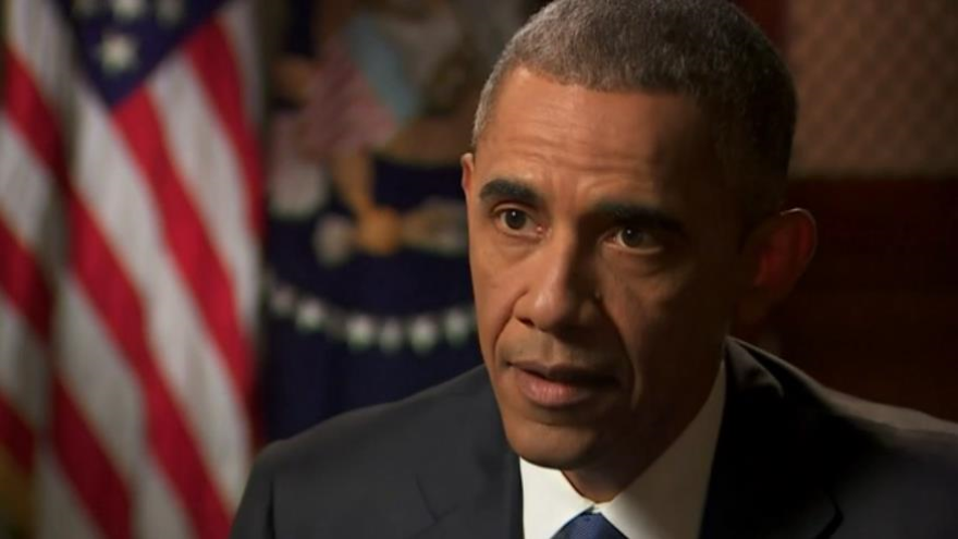 El presidente de EE.UU., Barack Obama, durante una entrevista con BBC, difundida el 24 de julio de 2015.