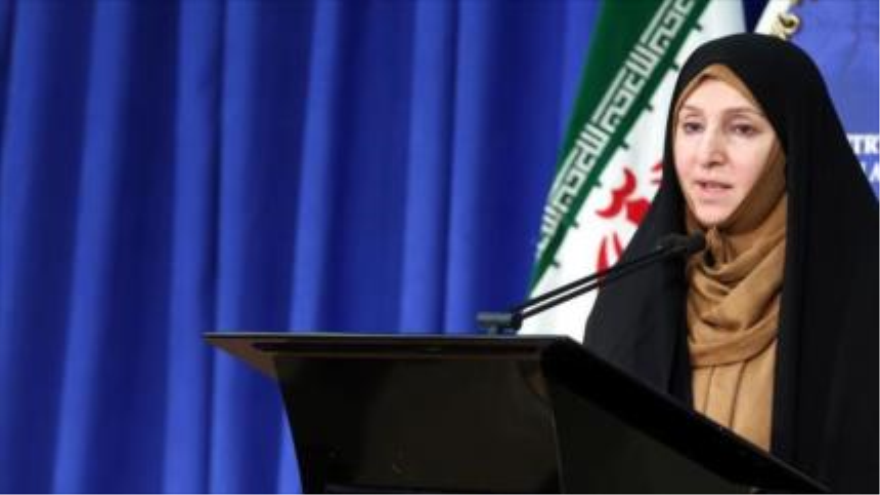 Marzie Afjam, portavoz de la Cancillería de Irán.