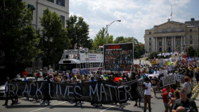 Protesta en Nueva Jersey condena brutalidad policial 