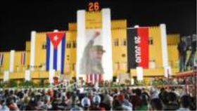 Cuba conmemora 62° aniversario del inicio de su revolución