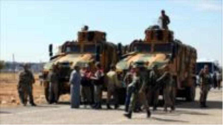 Blindados del Ejército turco