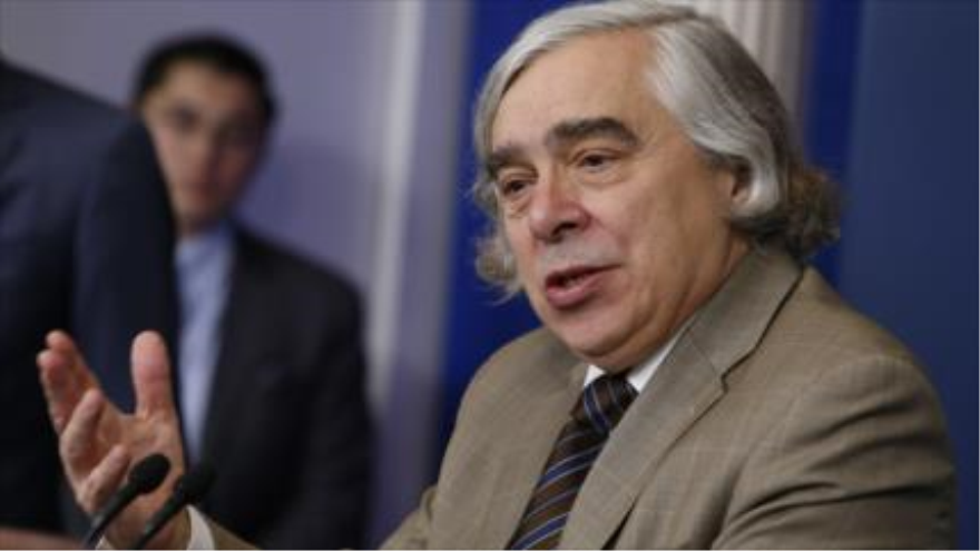 El secretario de Energía de Estados Unidos, Ernest Moniz, en una rueda de prensa en la Casa Blanca. 31 de julio de 2015