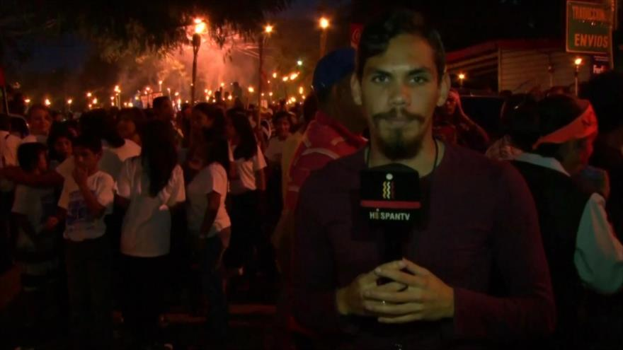 "Movilización de las antorchas” en Honduras se hace más fuerte 
