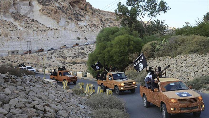 Integrantes del EIIL (Daesh, en árabe) en Libia