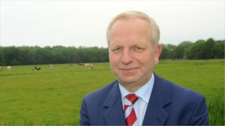 Presidente del Comité de Organizaciones Profesionales Agrarias y de Trabajadores de Cooperativas Agrarias de la UE (COPA-Cogeca), Albert Jan Maat.