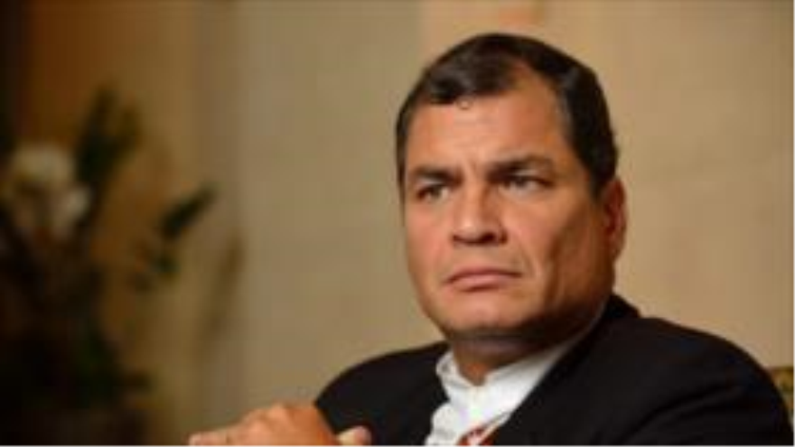 El presidente de Ecuador, Rafael Correa.