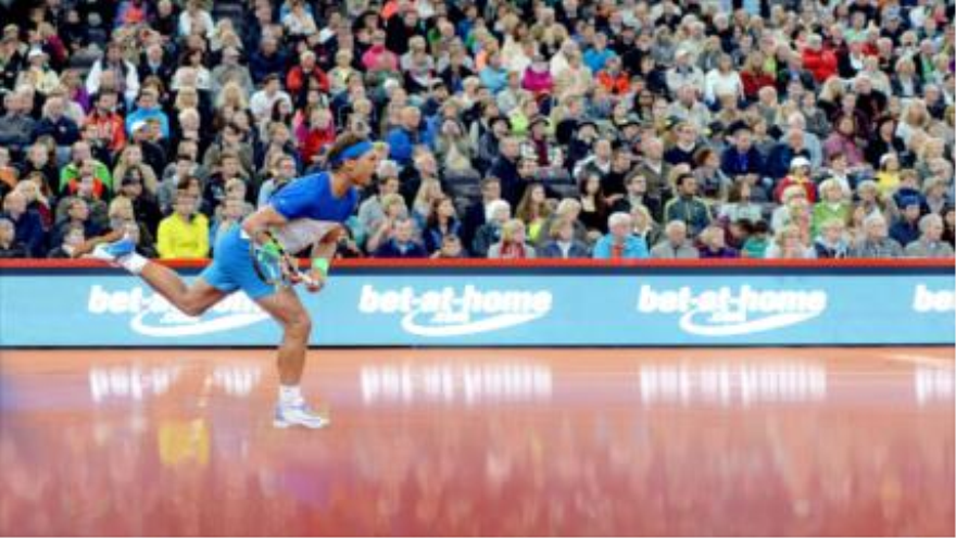 El tenista español Rafael Nadal