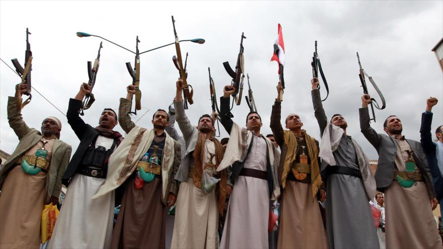 Miembros de las tribus yemeníes.