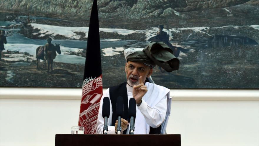 El presidente afgano, Ashraf Qani. 12 de julio de 2015