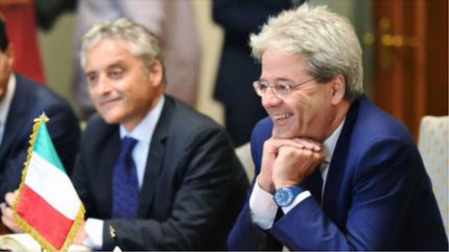 Paolo Gentiloni, ministro de Exteriores de Italia.