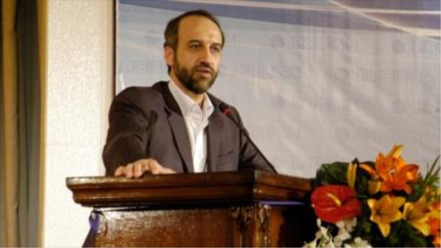 El presidente de la Organización de la Radio y Televisión de Irán, Mohamad Sarafraz.