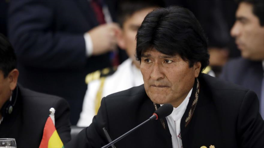 Presidente de Bolivia, Evo Morales.