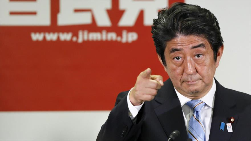 El primer ministro de Japón, Shinzo Abe.