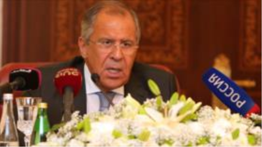 Serguéi Lavrov, ministro de Exteriores de Rusia.