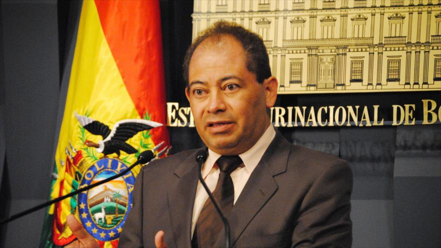 Ministro de Gobierno boliviano, Carlos Romero.