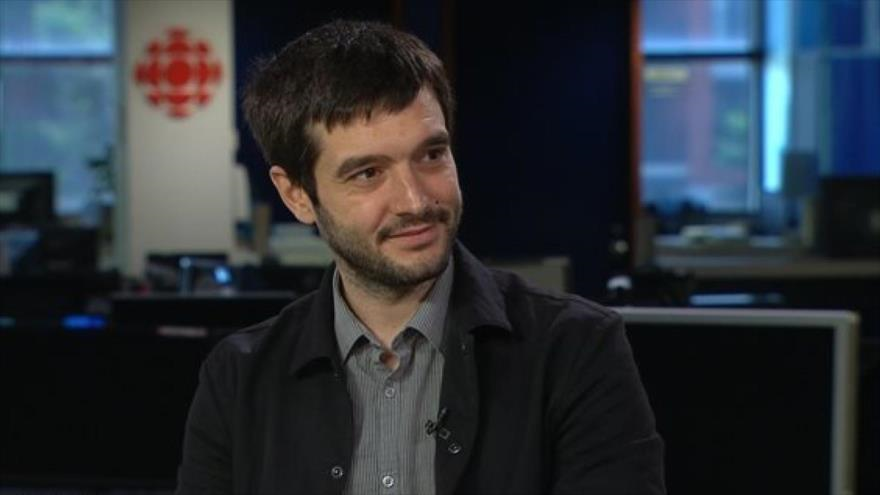 Pablo Bustinduy, secretario general de relaciones internacionales de Podemos.