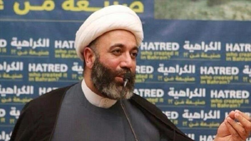 El sheij Meisam Salman, el director de la sección de libertades religiosas del principal partido opositor de Baréin, Al-Wefaq.